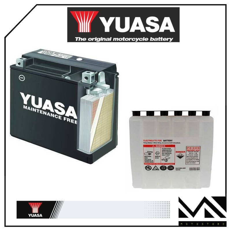 BATTERIA YUASA YTX9-BS 12V 8 AH PER KAWASAKI 400 NINJA