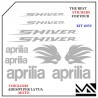 KIT ADESIVI stickers decal PER APRILIA SHIVER 750 SHIVER 900 COLORE ARGENTO