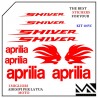 KIT ADESIVI stickers decal PER APRILIA SHIVER 750 SHIVER 900 COLORE ROSSO