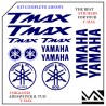 KIT SERIE DI ADESIVI YAMAHA TMAX T- MAX 500 - 530 12 PEZZI