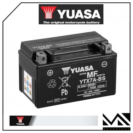 BATTERIA YUASA YTX7A-BS